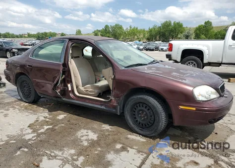 2001 Mercury Sable Gs from USA, damaged, VIN 1MEHM50U71G643668